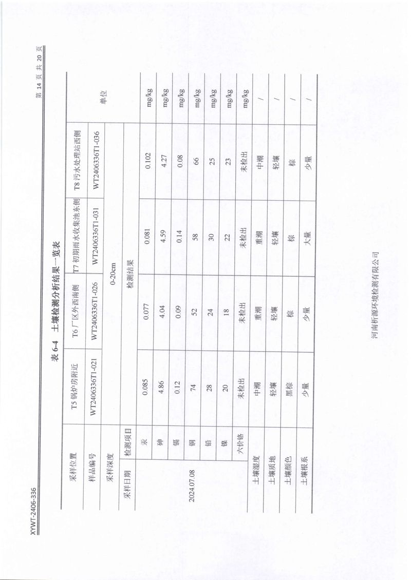 新鄉(xiāng)市三鑫科技有限公司土壤和地下水檢測報告-16